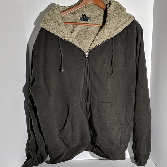 lucky brand fleece hoodie - Picture 1 of 2